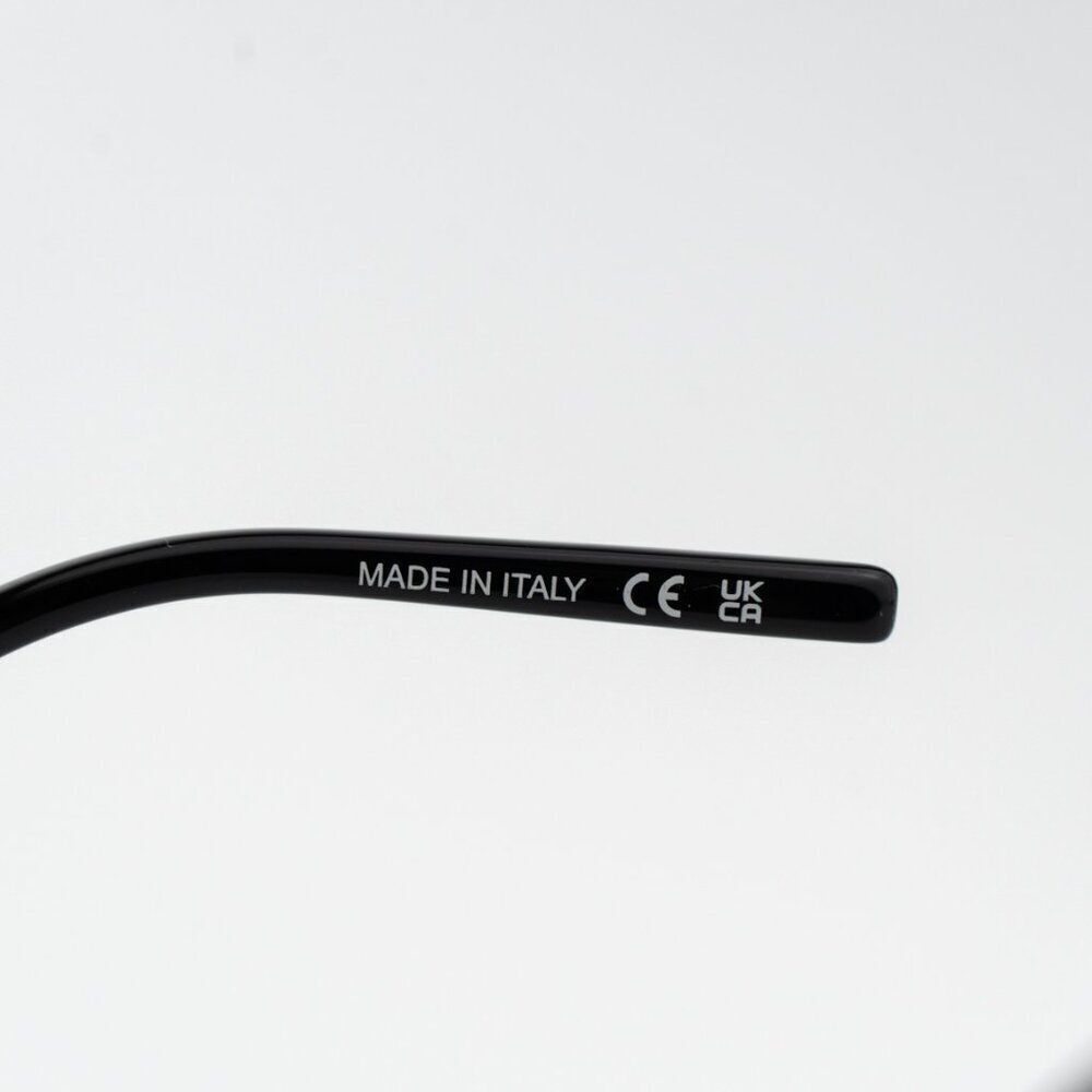 NEW Saint Laurent SL724/F 001 Black Oval Women Eyeglasses - Picture 7 of 10